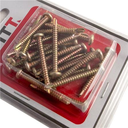 SELF-DRILLING SCREW TP FITT 8X1-1/2" 25EA