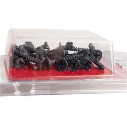 SELF-TAPPING SCREW FITT 1" BLACK 25EA