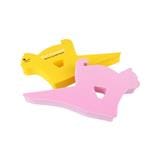 KM DOOR WEDGE STOPPER CAT-SHAPED FOAM 1 EACH