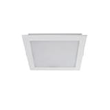 LIGHTME LED DOWNLIGHT SQUARE DL-LED/RML32/12W/WW/DL/CW WHITE