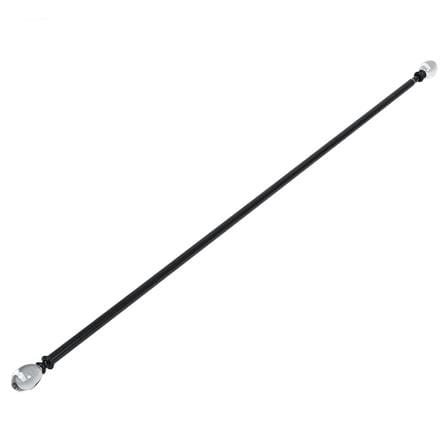 RODSTEEL OVAL ADJ 140-250 cm BLACK HOME LIVING STYLE