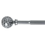 STEEL TENSION ROD HOME LIVING STYLE HAMMER 180-310CM ANTIQUE SILVER