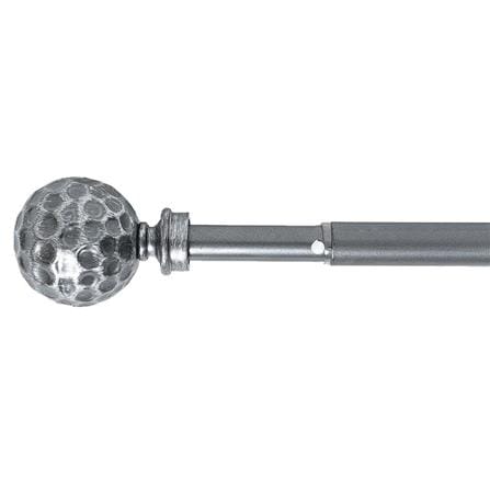 STEEL TENSION ROD HOME LIVING STYLE HAMMER 180-310CM ANTIQUE SILVER