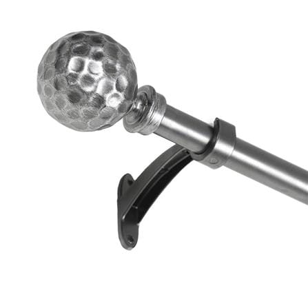 STEEL TENSION ROD HOME LIVING STYLE HAMMER 180-310CM ANTIQUE SILVER