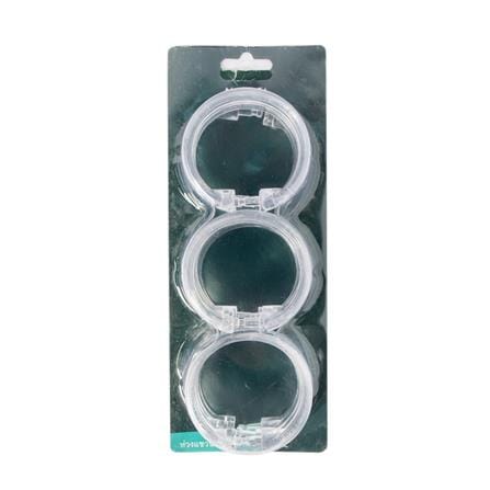 MOYA SHOWER CURTAIN HOOK HK-02 CLEAR