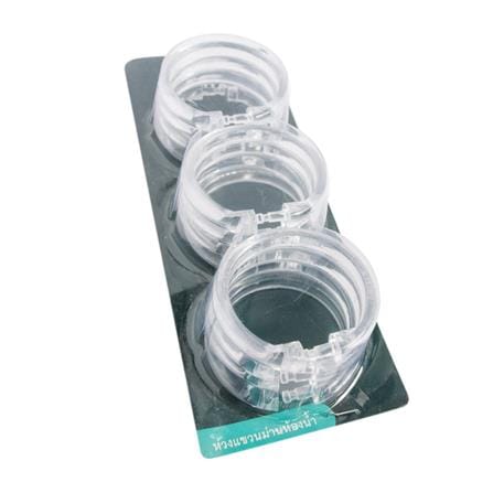 MOYA SHOWER CURTAIN HOOK HK-02 CLEAR