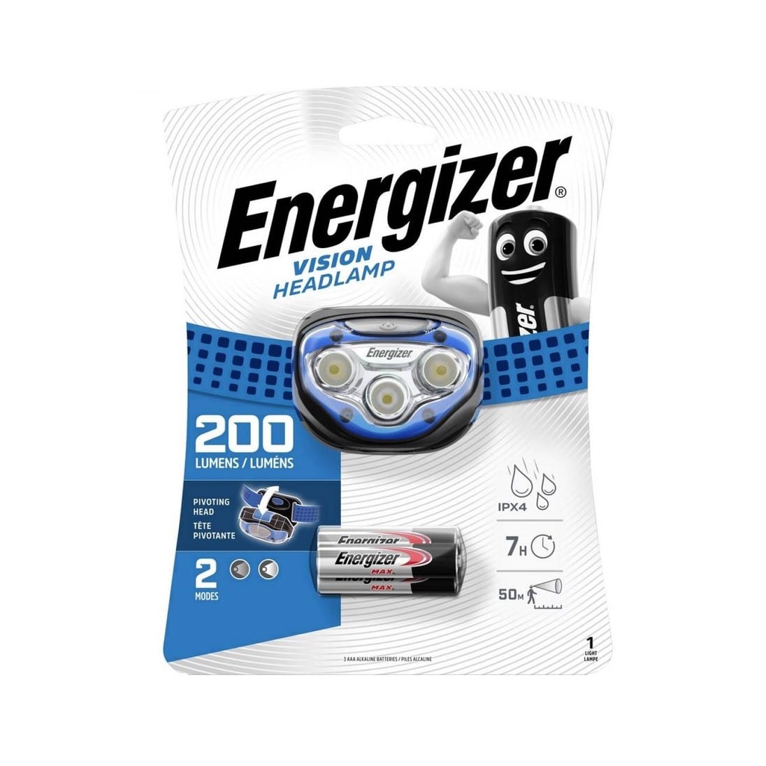 ENERGIZER LED VISION HEADLAMP HDA3231 BLUE