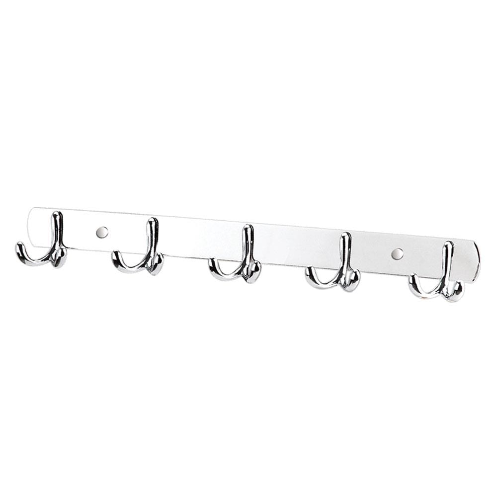 CABANA TOWEL HOOK 5 HOOKS CB801-5 W45.2XD3XH5 CM SILVER