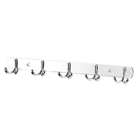 CABANA TOWEL HOOK 5 HOOKS CB801-5 W45.2XD3XH5 CM SILVER