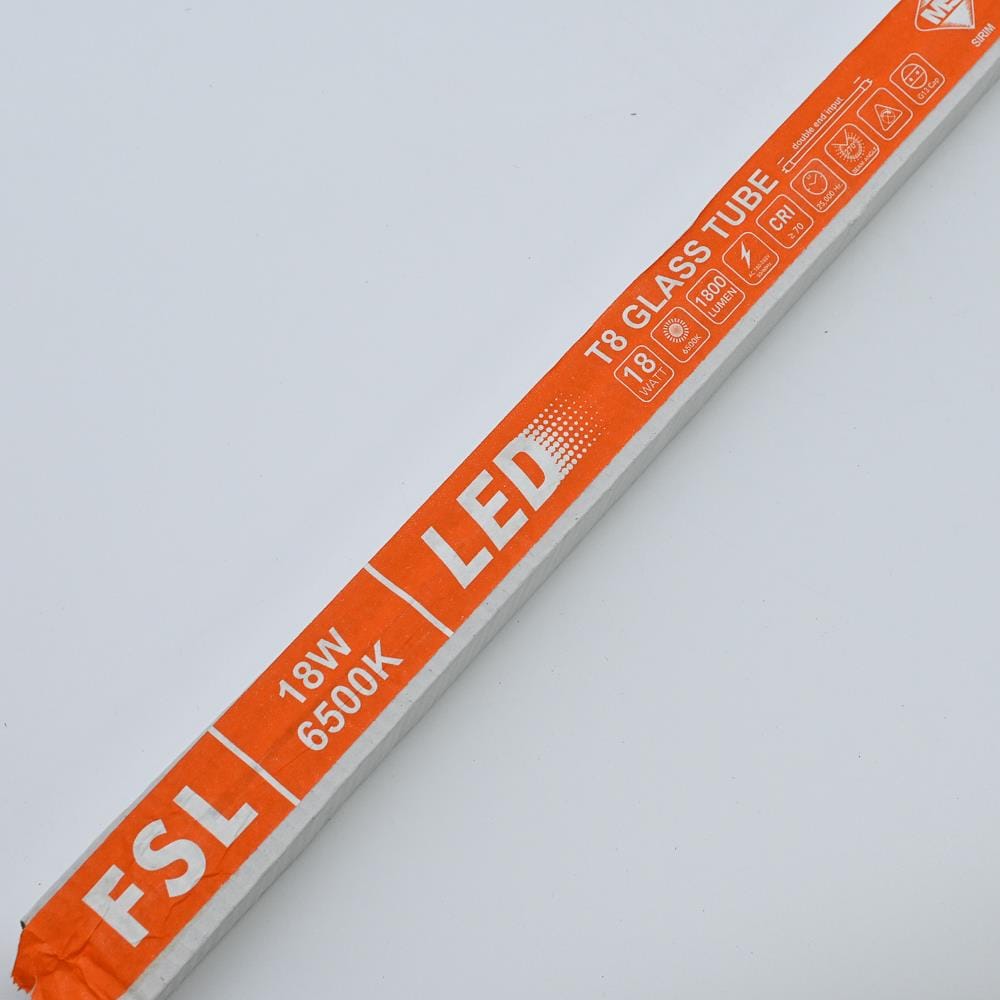FLUORESCENT LAMP LONG T8 18W/6500K LED DAY LIGHT FSL