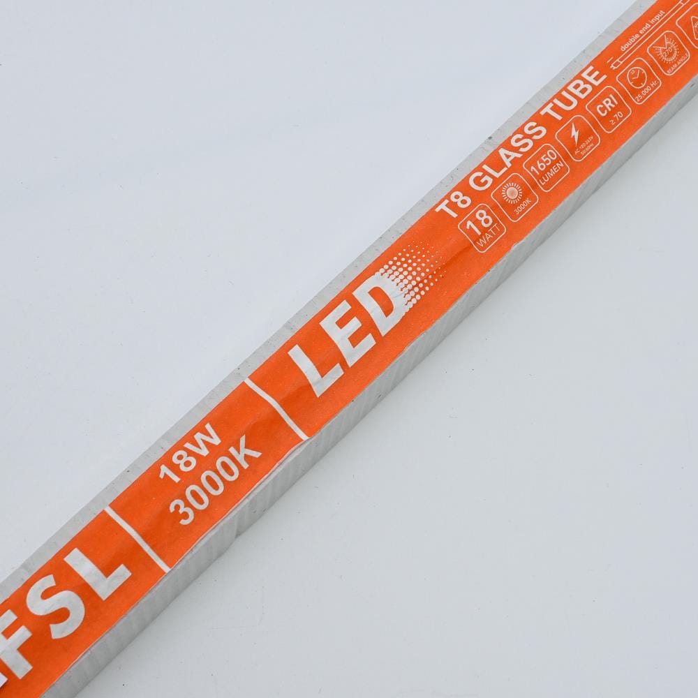 FLUORESCENT LAMP LONG T8 18W/3000K LED WARM WHITE FSL