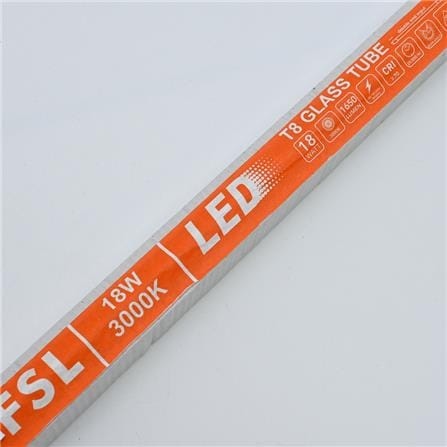 FLUORESCENT LAMP LONG T8 18W/3000K LED WARM WHITE FSL