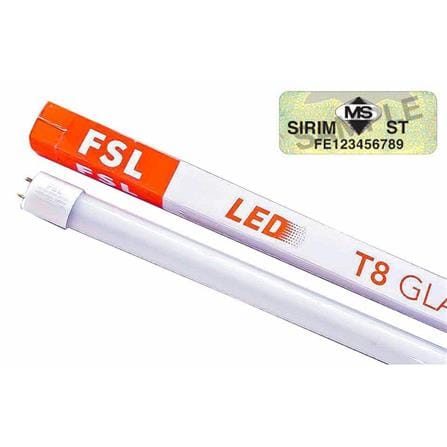 FLUORESCENT LAMP LONG T8 18W/3000K LED WARM WHITE FSL