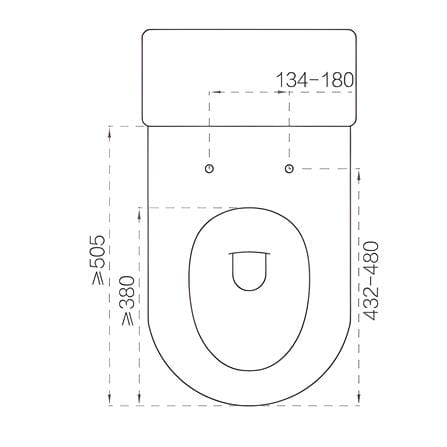 MD SOFT CLOSE TOILET SEAT+BIDET S-EX