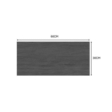 GUOCERA FLOORTILE 30X60CM ASTON CHARCOAL 1.44M2