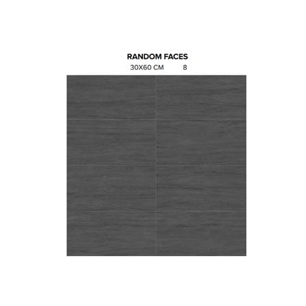GUOCERA FLOORTILE 30X60CM ASTON CHARCOAL 1.44M2