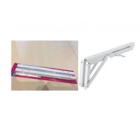 AVIO SELF-LOCK FOLDING BRACKET 2PCS 16INCH WHITE