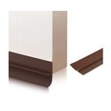 REX PLASTIC RUBBER DOOR BOTTOM SEAL 19018 BROWN