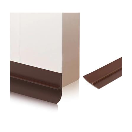 REX PLASTIC RUBBER DOOR BOTTOM SEAL 19018 BROWN