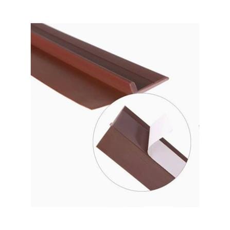 REX PLASTIC RUBBER DOOR BOTTOM SEAL 19018 BROWN