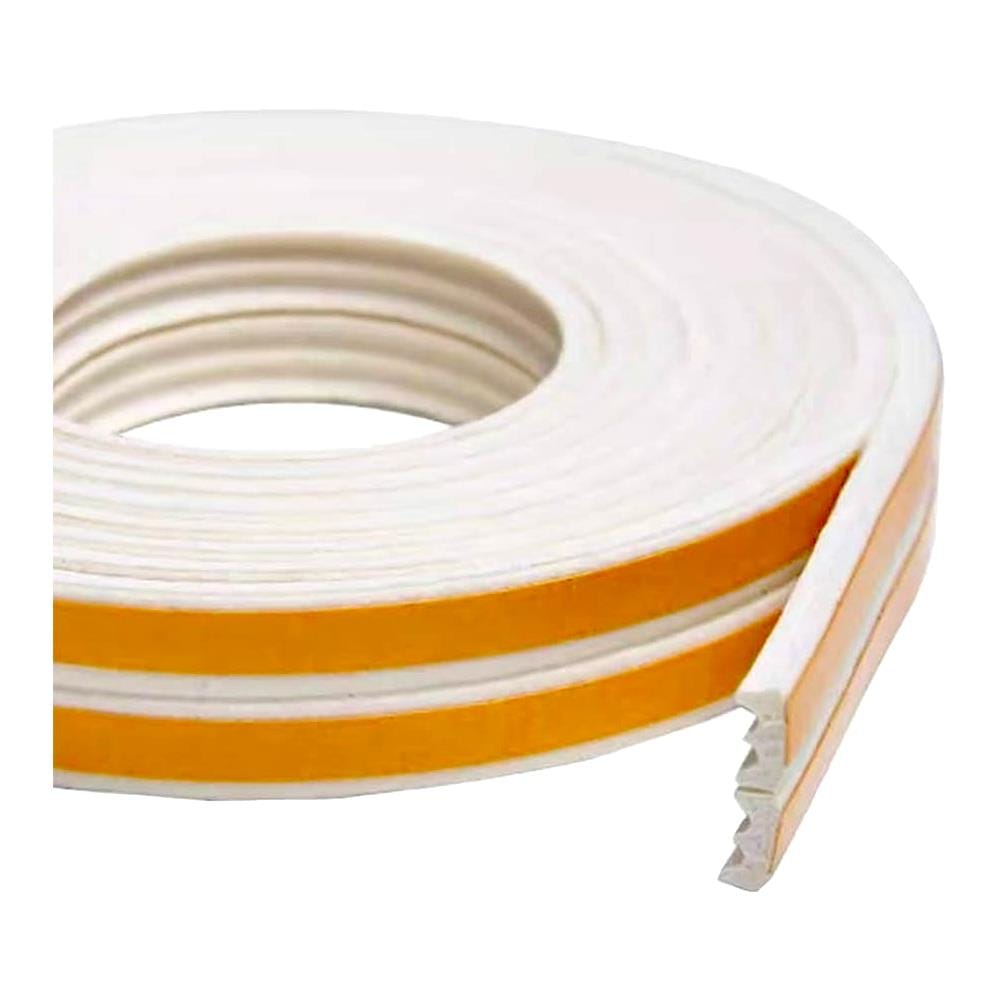 REX E-PROFILE DOOR SEAL 5 METER WHITE