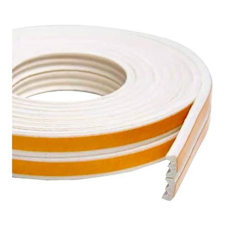 REX E-PROFILE DOOR SEAL 5 METER WHITE