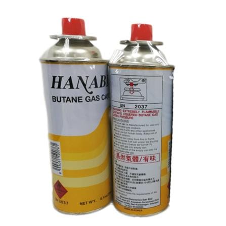 HANABISHI GAS REFILL BUTANE GAS CARTRIDGE (4IN1)