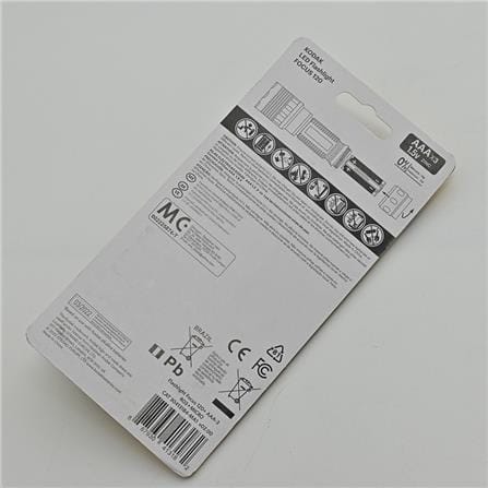 LED 3 MODE FLASHLIGHT + ZOOM 3XAAA KODAK