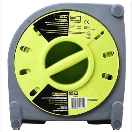 MASTERPLUG CABLE REEL HEAVY DUTY 4W15 15134SL W20XD17.2XH22 CM GREEN