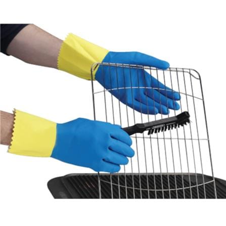 POLYCO HEAVY-WEIGHT DOUBLE DIPPED LATEX GLOVE #09