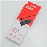 USB2.0 4PORT HUB 80CM BLK Y-2140 UNITEK