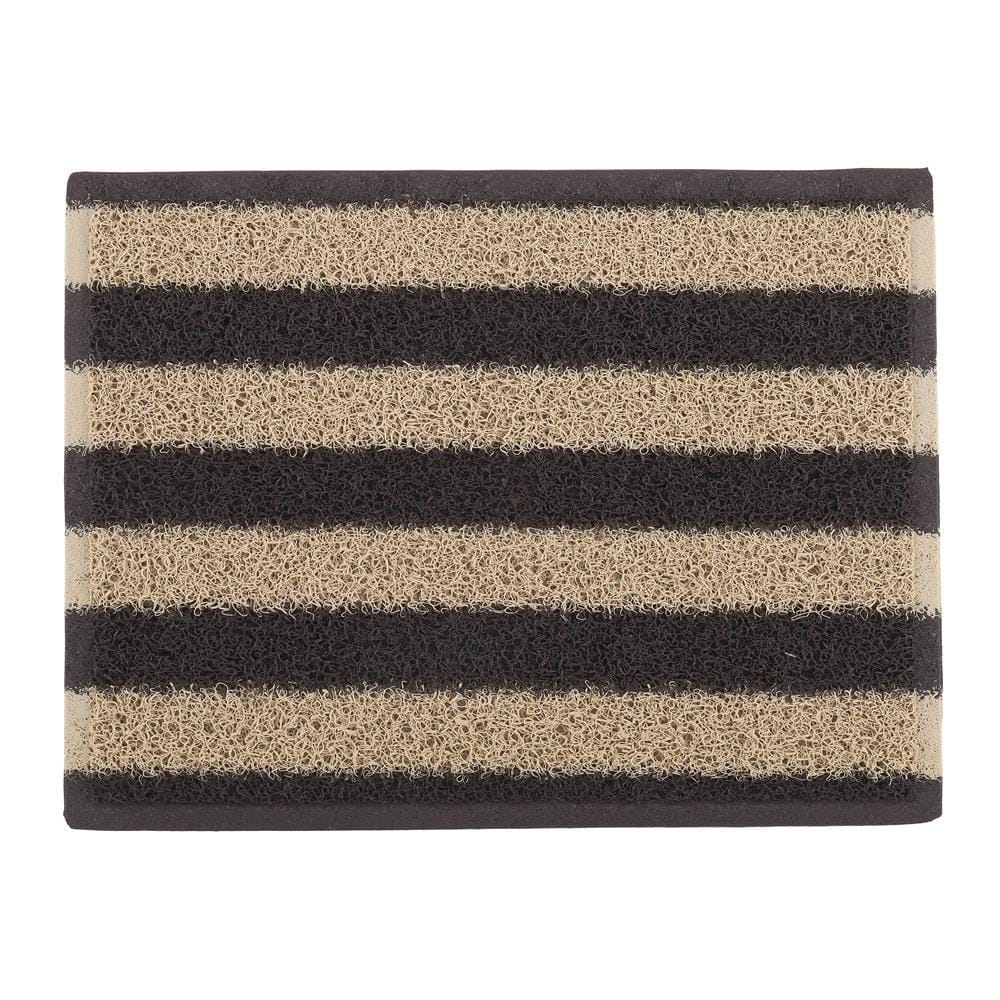 DOOR MAT HOME LIVING STYLE CMDB11S 45X60CM BROWN/BEIGE