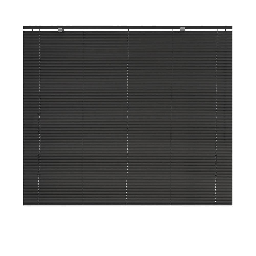 VINYL VENETIAN BLIND HOME LIVING STYLE 155X130CM DARK GREY