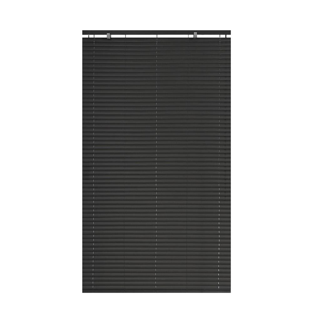 VINYL VENETIAN BLIND HOME LIVING STYLE 90X160CM DARK GREY