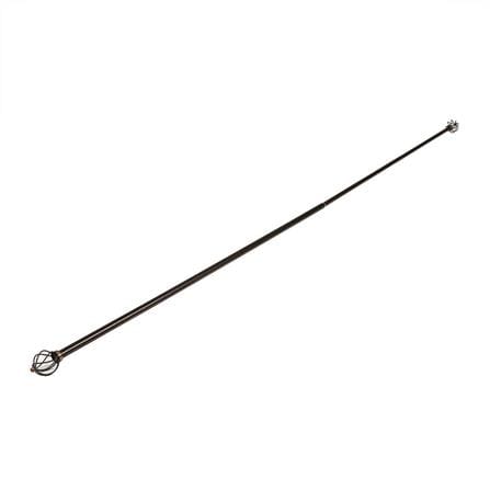 STEEL TENSION ROD HOME LIVING STYLE TWIST 110-210CM BROWN