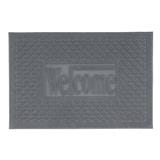 DOOR MAT HOME LIVING STYLE MX2042 39X59CM GRAY