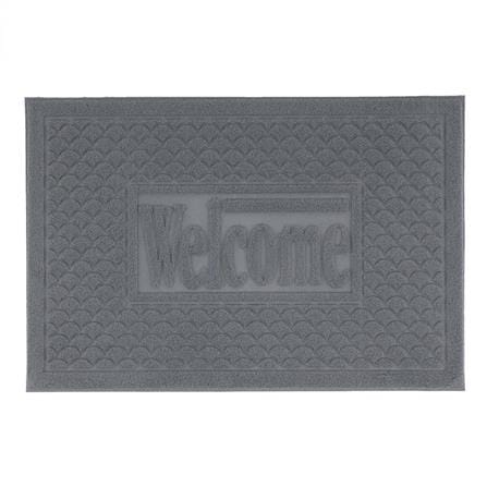 DOOR MAT HOME LIVING STYLE MX2042 39X59CM GRAY