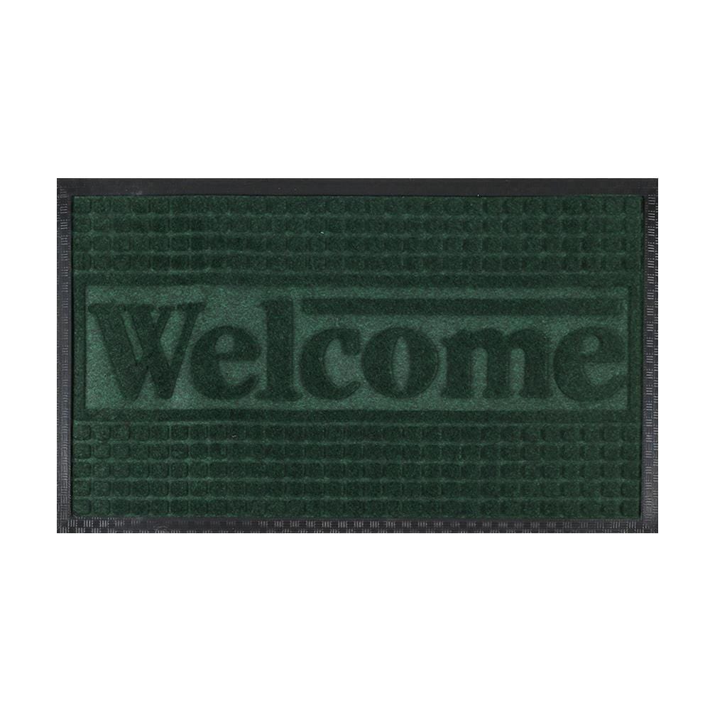 DOOR MAT HOME LIVING STYLE MX1031 44X74CM GREEN