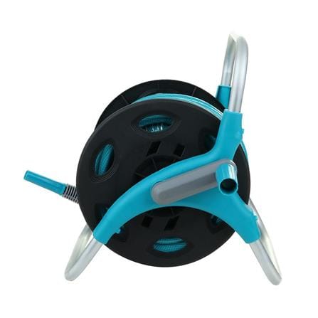 GROUND-BASED HOSE REEL SPRING N03-KNITTING 1/2"X20M BLUE