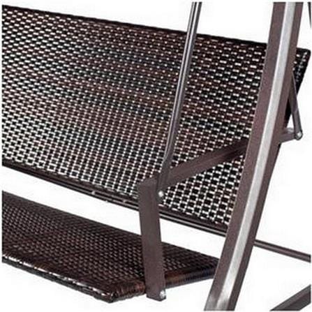 3-SEATS SWING SPRING POLY BROWN