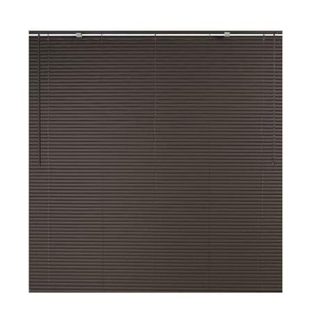 VINYL VENETIAN BLIND HOME LIVING STYLE 155X160CM DARK BROWN