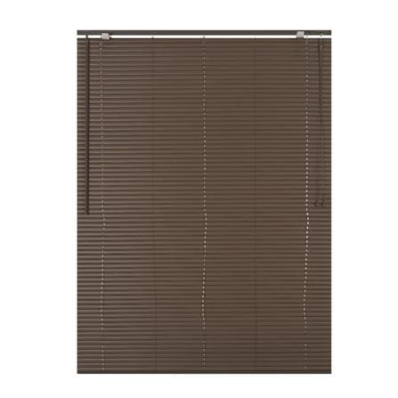 VINYL VENETIAN BLIND HOME LIVING STYLE 120X160CM DARK BROWN