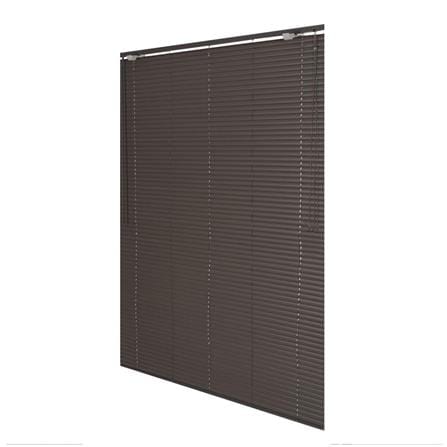 VINYL VENETIAN BLIND HOME LIVING STYLE 120X160CM DARK BROWN