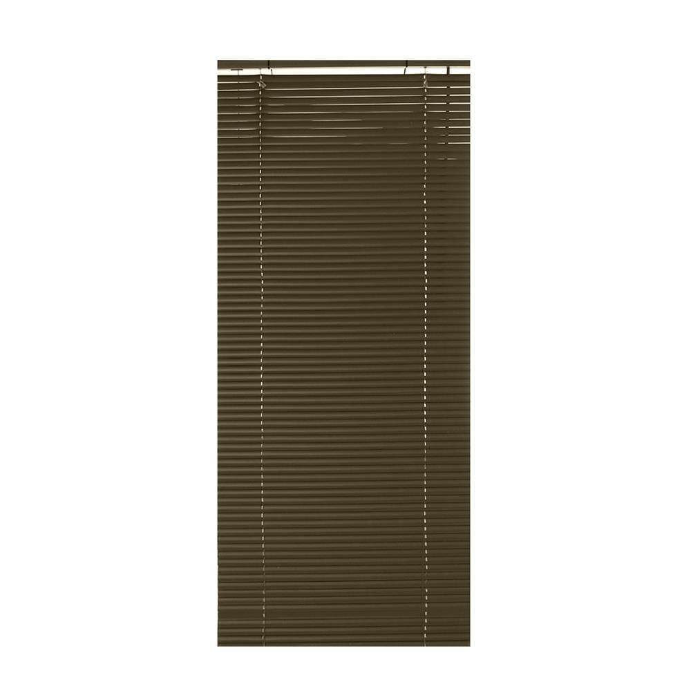 VINYL VENETIAN BLIND HOME LIVING STYLE 70X160CM DARK BROWN
