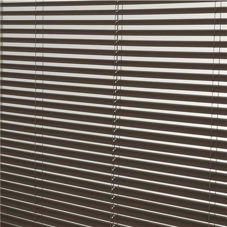 VINYL VENETIAN BLIND HOME LIVING STYLE 120X130CM DARK BROWN