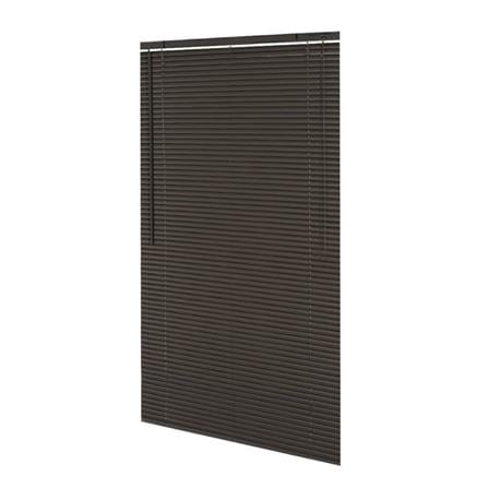 VINYL VENETIAN BLIND HOME LIVING STYLE 90X160CM DARK BROWN