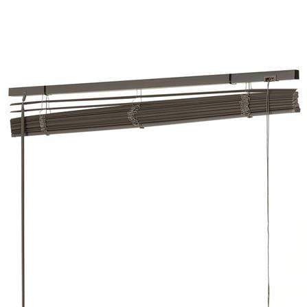 VINYL VENETIAN BLIND HOME LIVING STYLE 90X160CM DARK BROWN
