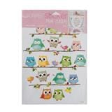 STM DIY STICKER OWL 20X27CM