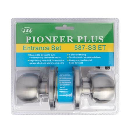 JSS SS ENTRANCE KNOB 587