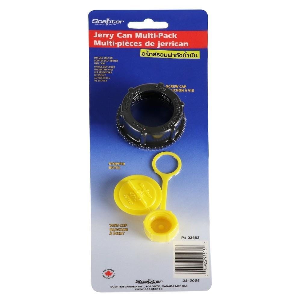SCEPTER GAS CAN MULTI PACK